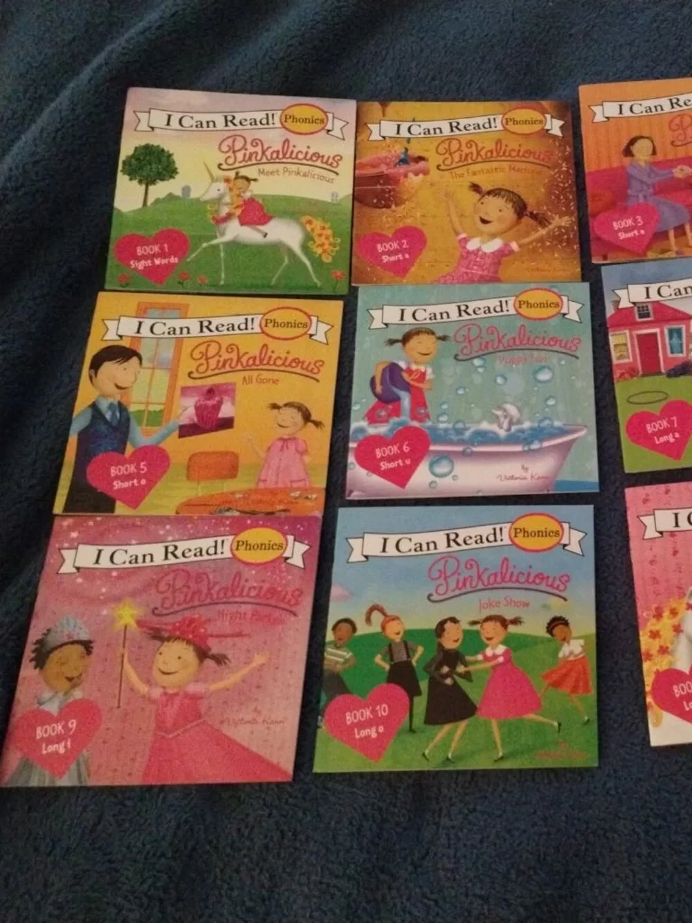 Pinkalicious- I Can Read Phonics books